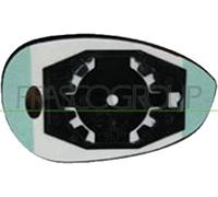 Prasco Vetro specchio esterno FT0307523 - Destro termico cromato adatto a Fiat 500 312 2007->