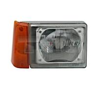 PRASCO FT1214603 FARO FANALE PROIETTORE DESTRO SPECIFICO PER PANDA DAL 1986 AL 2003. FRECCIA ARANCIO