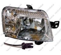 Prasco FT1234803 Faro anteriore destro H4 elettrico con motore per Panda Climbing 4x4 09/11