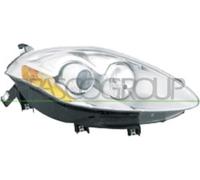 FANALE PROIETTORE DESTRO FONDO CROMATO ADATTABILE A FIAT BRAVO 198 2007-> 517575