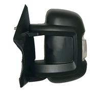PRASCO FT9307004 SPECCHIO RETROVISORE COMPLETO LATO SINISTRO (GUIDA) MANUALE CON FANALE CONVESSO BRACCIO CORTO LAMPADINA 5W. SPECIFICO PER DUCATO-JUMPER E BOXER DAL 2006 AL 2014.