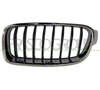 PRASCO Griglia Radiatore SX Adatto A per BMW 3er Touring F31 F30 F80 Nera