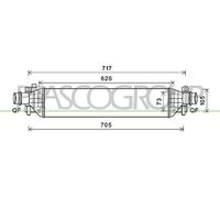 PRASCO OP700N002 Intercooler