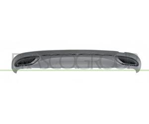 PRASCO ME3321861 Diffusore posteriore Posteriore nero