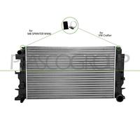 PRASCO ME919R001 Radiatore motore