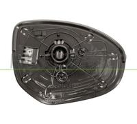 PRASCO MZ3307514 Vetro specchio specchio esterno termico convesso senza tinta Sx