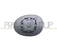 PRASCO PIASTRA SPECCHIO DESTRA-CONVESSA-TERMICA-CROMATA