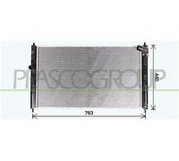 PRASCO CI440R003 Radiatore motore
