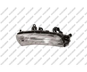 PRASCO TY0507415 indicatore direzione freccia specchio esterno lente bianco