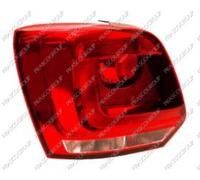 Fanale Posteriore Sinistro Senza Porta Lampada Per Volkswagen Polo 2009-2014 Sx