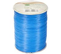 Prasent - Nastro in Rafia, 100 m, Colore: Blu Reale