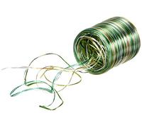 Prasent - Nastro in Rafia, 50 m, Colore: Verde/Multicolore