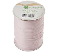 Prasent - Rotolo da 100 m in rafia di rayon, colore: Rosa