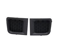 prasku 2 Pezzi Solid Car Front Bumper Lower Grille Bezel Cover Insert Grill Kit di Riparazione di Ricambio per Jeep Renegade 2015 2016 2017