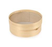 PRATESI 4605 SETACCIO in Legno cm.23 Rete Inox, Light Brown, One Size