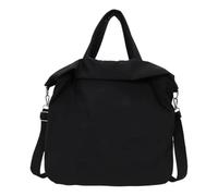 Pratica borsa a tracolla con tasche organizzative Borse a tracolla leggere Borsa casual perfetta per il lavoro Borsa messaggeri in tessuto Oxford alla moda, Nero , One Size