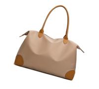 Pratica borsa da palestra resistente all'acqua per gli spostamenti quotidiani accessori da viaggio di stoccaggio spazioso interno della spalla bagagli da viaggio di lavoro, cachi, Bellezza di massa