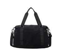 Pratica borsa da viaggio resistente all'usura con cerniere rinforzate espandibili bagagli a mano funzionali per donne uomini spalla espandibile multi modo, Nero , Bellezza di massa