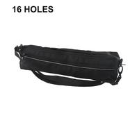 Pratica Borsa Flauto 1 Pz Accessori Regolabile Nera Custodia Flauto Concerto