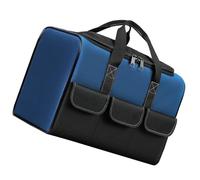 Pratica borsa per attrezzi per elettricisti, resistente all'acqua, con tasche multiple e grande capacità, pratica borsa multi tasca