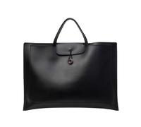 Pratica borsa per computer in PU Borsa per laptop Borsa per PC Borsa da trasporto per PC Borsa Tote Bag per laptop per uomini e donne, Nero