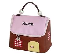 Pratica borsa per il trucco con disegni di casa per le donne spaziose borse cosmetiche articoli da toeletta borse per organizzare cosmetici borsa per il trucco viaggi e feste, 03style, Bellezza di