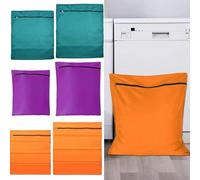 Pratica borsa per la pulizia degli animali domestici impedisce ai peli di animali domestici di mescolarsi con la biancheria da letto (viola L)