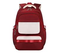 Pratica Borsa Per La Scuola In Nylon Per Adolescenti Backpack Studenteschi Daypack Ergonomic Con Più Tasche Zaino.