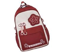 Pratica Borsa Per La Scuola Nylon Adolescenti Da Giorno Ergonomico Zaino Studenti Capacità Con Più Tasche Zaino