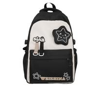 Pratica Borsa Per La Scuola Nylon Adolescenti Da Giorno Ergonomico Zaino Studenti Capacità Con Più Tasche Zaino