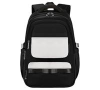 Pratica Borsa Per La Scuola Nylon Per Adolescenti Backpack Studentesco Capacità Capacità Con Più Tasche Zaino Ragazzi