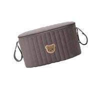 Pratica borsa portaoggetti da appendere al passeggino con ampio scomparto, per un imballaggio efficiente e accessibilità per le necessità del bambino