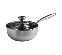 Pratica Casseruola con Coperchio in Vetro Perfetta per Salse Zuppe e Latte Risca