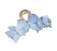 Pratica clip per capelli in acrilico con design unico a farfalla, per donne, accessorio alla moda, per la casa, l'ufficio, le feste alla moda