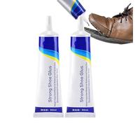 Pratica colla per la riparazione delle scarpe, colla adesiva forte multiuso, per scarpe da ginnastica, scarpe da trekking, stivali, sandali e altro ancora. (2pcs)