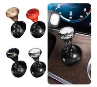 Pratica copertura per auto OneButton Start Rocker con pastiglie di profumo a lunga durata, perfetta per qualsiasi configurazione del veicolo (argento)