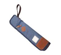 Pratica custodia per bacchette in tessuto che fornisce struttura in tessuto adatta per batteristi esibizioni teatrali Supporto portatile per bacchette