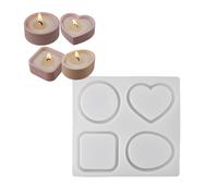 Pratica decorazione festosa dello stampo in silicone per tazza caffè per realizzare candele uniche e accenti domestici Stampo per candele in silicone per uso quotidiano e casual