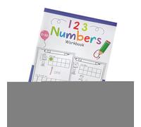 Pratica della scrittura a mano, carta spessa 20,8 cm, cartella di esercizi per bambini, libro per imparare a scrivere e tracciare, cartella di lavoro interattiva per l'apprendimento precoce | Libro di