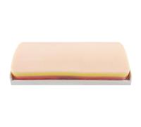 Pratica della sutura per studenti di medicina PAD DI SUTURA SILICONE a tre strati con kit di pratica di sutura di texture realistica per la pratica delle competenze di sutura avanzata, sutura