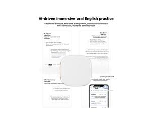 Pratica di Conversazione con IA Apprendimento Traduttore Multilingue Comprensione 'Ascolto Generatore di Vocabolario Manuale di Apprendimento