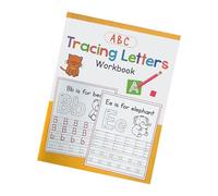 Pratica di scrittura a mano A4 pratica di scrittura per bambini | Libro interattivo di tracciamento delle lettere per bambini dai 3 ai 6 anni per l'apprendimento precoce della cartella di