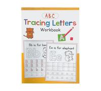 Pratica di scrittura di lettere per bambini - A4 Alphabet Tracing Workbook da 3 a 6 anni, libro di pratica di apprendimento precoce interattivo per le aule prescolare, homeschool o regali di compleann