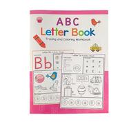 Pratica di scrittura in età prescolare - Traccia delle lettere A4, cartellona di lavoro per bambini 3-6 Libro di pratica di scrittura di apprendimento precoce per homeschool, materiali incontrano line