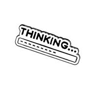 Pratica e innovativa spilla a forma di asta di progresso, decorazione per gli amanti della moda e degli stili in design portatili, Misura unica, come descritto