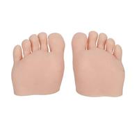 Pratica Falso Piede Modello Con Mezza Piede Design Mobile Morbido Silicone Protesico Manicure Strumento Per Unghie Art Formazione Silicone Protesi
