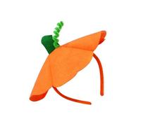 Pratica fascia per capelli con cappello a zucca, accessorio unico alla moda per lo styling o dolcetto o scherzetto ed eventi stagionali a tema festa in costume