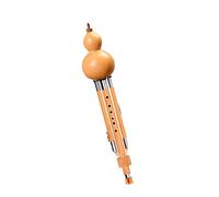 Pratica Hulusi Strumento Hulusi in bambù dorato per principianti(C)