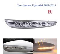 Pratica lampada specchietto retrovisore segnale svolta destra per Hyundai Sonata