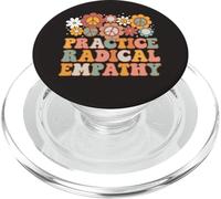 Pratica l'empatia radicale - Floral Groovy PopSockets PopGrip per MagSafe